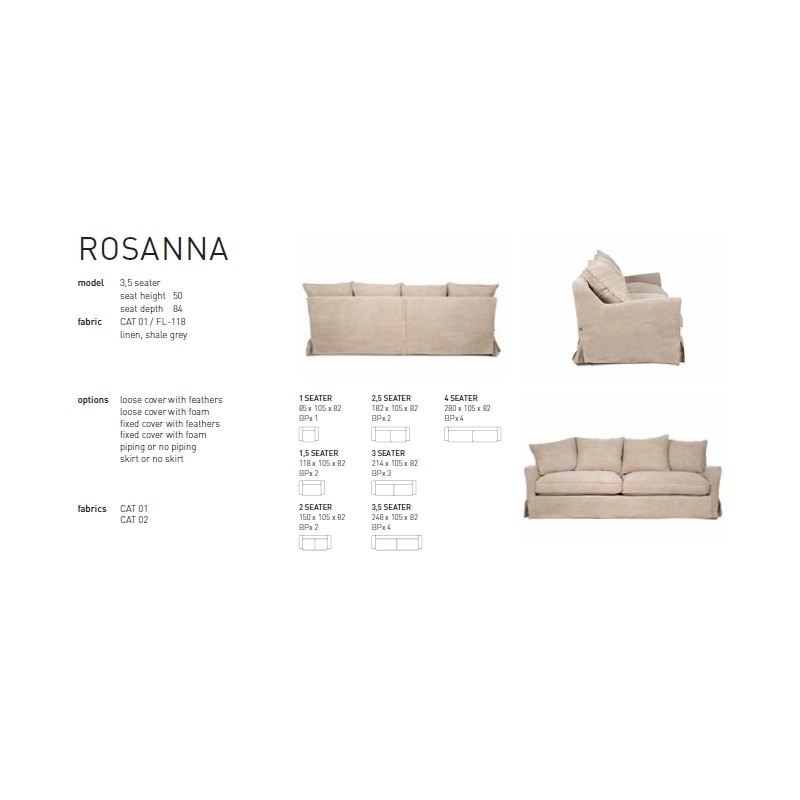 ROSANNA SOFA - TIMELESS SOFA